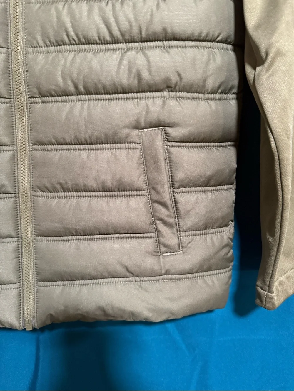 Jordan quilted puffer